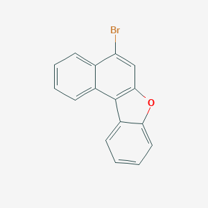 molecular formula C16H9BrO B12325385 Benzo[b]naphtho[1,2-d]furan, 5-bromo- 