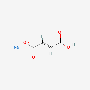molecular formula C4H3NaO4 B1232543 Monosodium fumarate CAS No. 5873-57-4