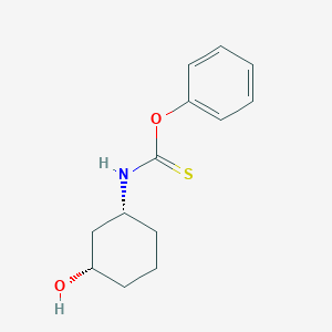 O-phenyl ((1r,3s)-3-hydroxycyclohexyl)carbamothioate