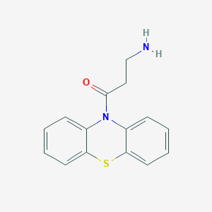 3-Amino-1-phenothiazin-10-yl-propan-1-one