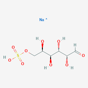 Sodium (2R,3S,4S,5R)-2,3,4,5-tetrahydroxy-6-oxohexyl sulfate