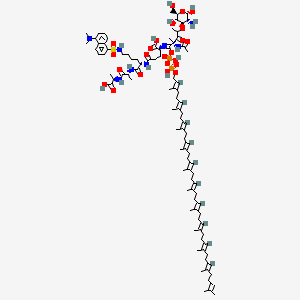 molecular formula C98H154N8O23P2S B1232562 Udmnad pentapeptide CAS No. 65717-73-9