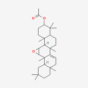 (1,6,10,10,14,18,21,21-Octamethyl-3-oxahexacyclo[13.8.0.02,4.05,14.06,11.018,23]tricos-15-en-9-yl) acetate