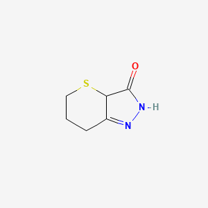 Thiopyrano[3,2-C]pyrazol-3(5H)-one, 1,2,6,7-tetrahydro-