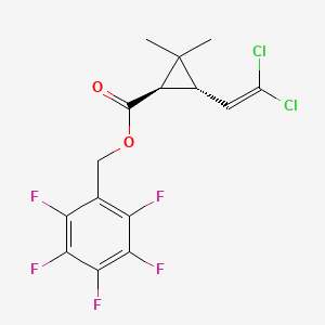 molecular formula C15H11Cl2F5O2 B1232568 Fenfluthrin CAS No. 67640-23-7