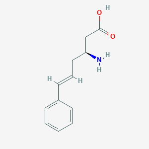 (S)-3-Amino-6-phenylhex-5-enoic acid