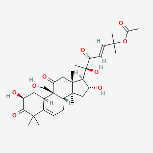 molecular formula C32H46O9 B1232575 Cucurbitacin A CAS No. 6040-19-3