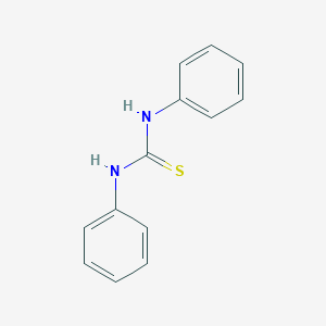 molecular formula C13H12N2S B123260 硫代苯胺 CAS No. 102-08-9
