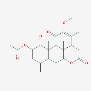 (-)-Picrasin B acetate