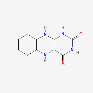 Benzo[g]pteridine-2,4(1H,3H)-dione, 5,10-dihydro-