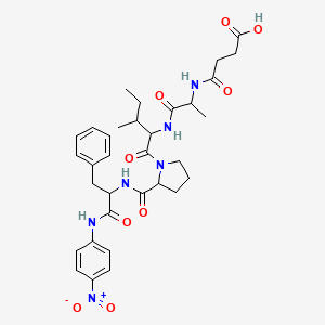 Suc-DL-Ala-DL-xiIle-DL-Pro-DL-Phe-pNA