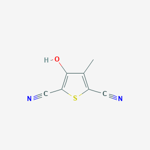 3-Hydroxy-4-methylthiophene-2,5-dicarbonitrile