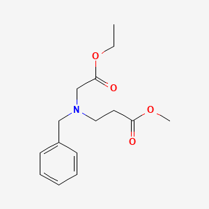 Methyl 3-(benzyl(2-ethoxy-2-oxoethyl)amino)propanoate