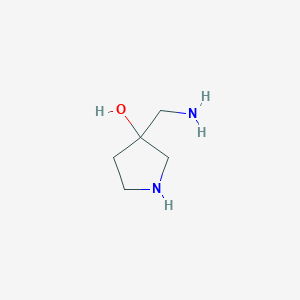 3-(Aminomethyl)pyrrolidin-3-ol