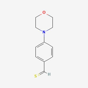 Methanethione, 4-morpholinylphenyl-