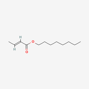 Crotonic acid, octyl ester, trans-