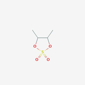 molecular formula C4H8O4S B123261 4,5-二甲基-1,3,2-二氧杂硫环己烷 2,2-二氧化物 CAS No. 4440-89-5