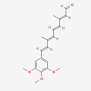 3,7-Dimethyl-9-(3,4,5-trimethoxy-phenyl)-nona-2,4,6,8-tetraenal