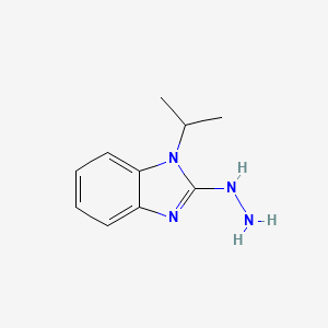 2-Hydrazinyl-1-isopropyl-1H-benzo[d]imidazole