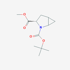 2-O-tert-butyl 3-O-methyl (3S)-2-azabicyclo[3.1.0]hexane-2,3-dicarboxylate