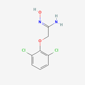 2-(2,6-Dichlorophenoxy)-N'-hydroxyethane imidamide