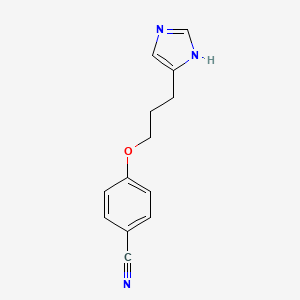 4-[3-(1H-Imidazol-4-yl)propoxy]benzonitrile