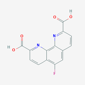 1,10-Phenanthroline-2,9-dicarboxylic acid, 5-fluoro-