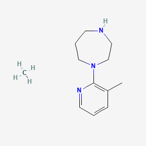 1-(3-Methyl-pyridin-2-yl)-[1,4]diazepane, acetate