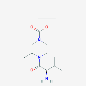 4-((S)-2-Amino-3-methyl-butyryl)-3-methyl-piperazine-1-carboxylic acid tert-butyl ester