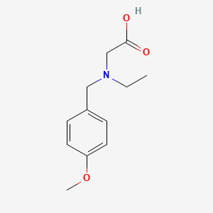 [Ethyl-(4-methoxy-benzyl)-amino]-acetic acid