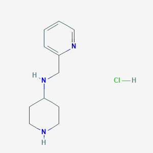 N-(pyridin-2-ylmethyl)piperidin-4-amine hydrochloride