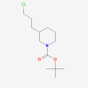 tert-Butyl 3-(3-chloropropyl)piperidine-1-carboxylate