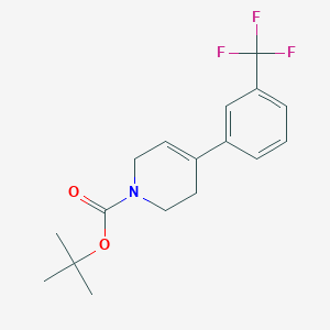 tert-butyl 4-(3-(trifluoromethyl)phenyl)-5,6-dihydropyridine-1(2H)-carboxylate