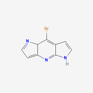 8-bromo-2,4,10-triazatricyclo[7.3.0.03,7]dodeca-1(12),2,5,7,10-pentaene