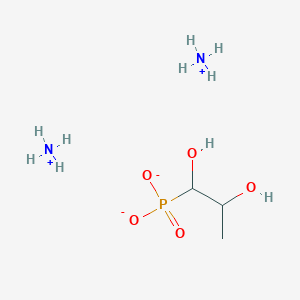 Diazanium;1-phosphonatopropane-1,2-diol