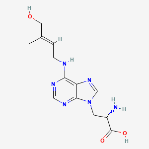 molecular formula C13H18N6O3 B1232724 L-lupinic acid 