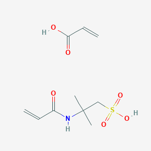 2-Methyl-2-(prop-2-enoylamino)propane-1-sulfonic acid;prop-2-enoic acid