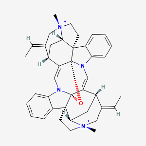 molecular formula C40H44N4O+2 B1232726 C-Curarine I CAS No. 7168-64-1