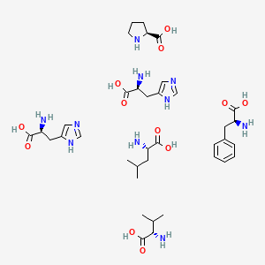 H-His-pro-phe-his-leu-D-leu-val-tyr-OH
