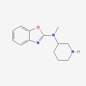 N-methyl-N-piperidin-3-yl-1,3-benzoxazol-2-amine