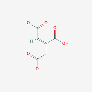 molecular formula C6H3O6-3 B1232745 Aconitate Ion 