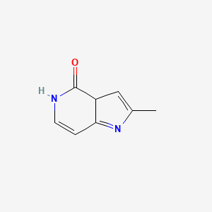 4H-Pyrrolo[3,2-c]pyridin-4-one, 1,5-dihydro-2-methyl-