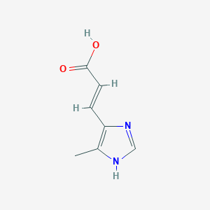 (E)-3-(4-methyl-1H-imidazol-5-yl)acrylic acid