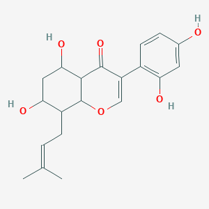 4H-1-Benzopyran-4-one,3-(2,4-dihydroxyphenyl)-5,7-dihydroxy-8-(3-methyl-2-butenyl)-