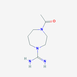 4-Acetyl-[1,4]-diazepane-1-carboxamidine