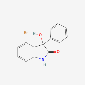 4-Bromo-3-hydroxy-3-phenyl-2-oxindole