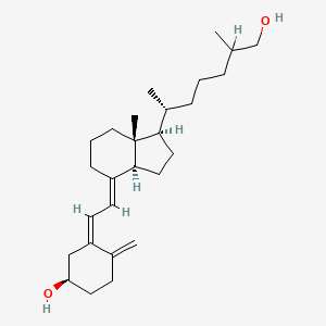 molecular formula C27H44O2 B1232786 26-Hydroxycholecalciferol CAS No. 69556-15-6
