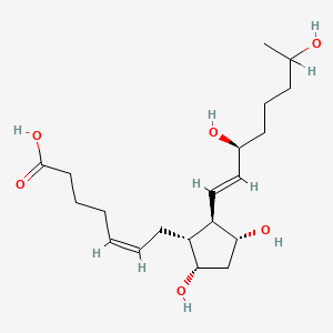 molecular formula C20H34O6 B1232787 19-Hydroxyprostaglandin F CAS No. 56932-60-6