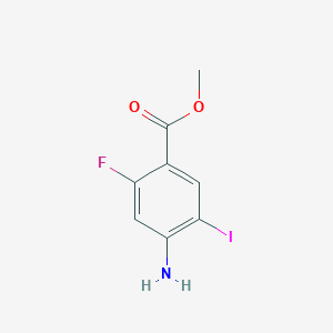 Methyl 4-amino-2-fluoro-5-iodobenzoate