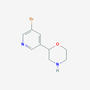 2-(5-Bromopyridin-3-yl)morpholine